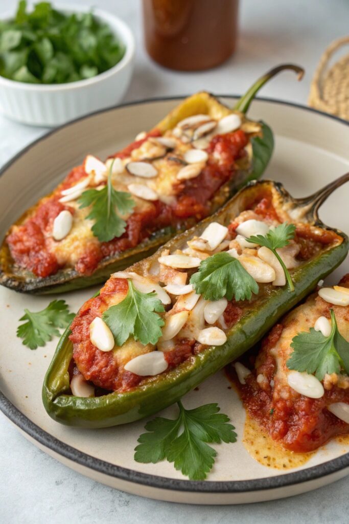 stuffed pepper mexican dish