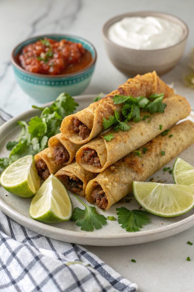 mexican beef cheese rolls