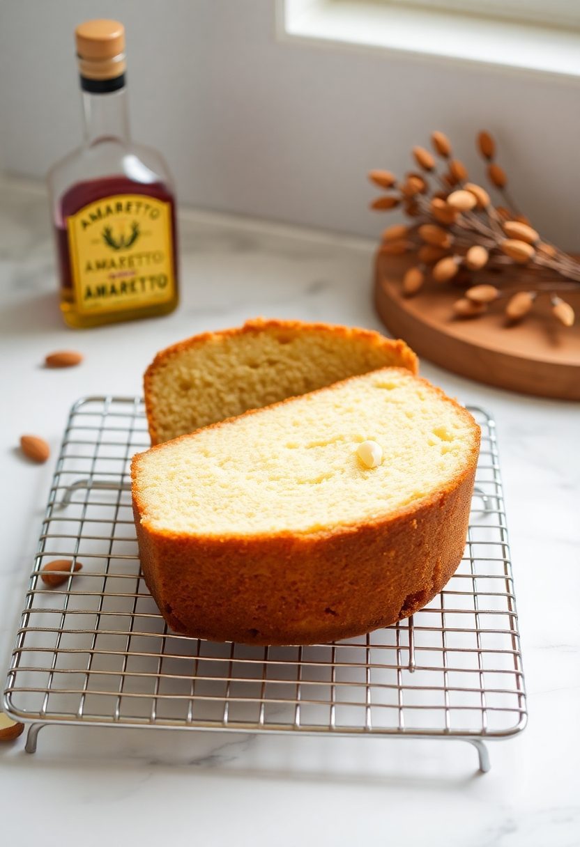 cake with almond flavor