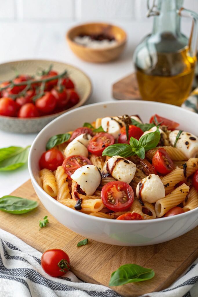 fresh italian pasta dish