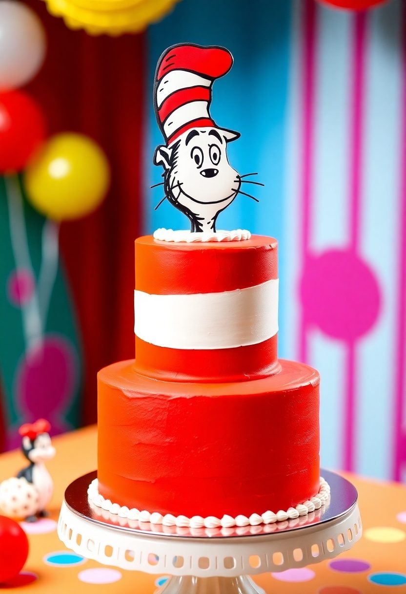 cat themed cake designs