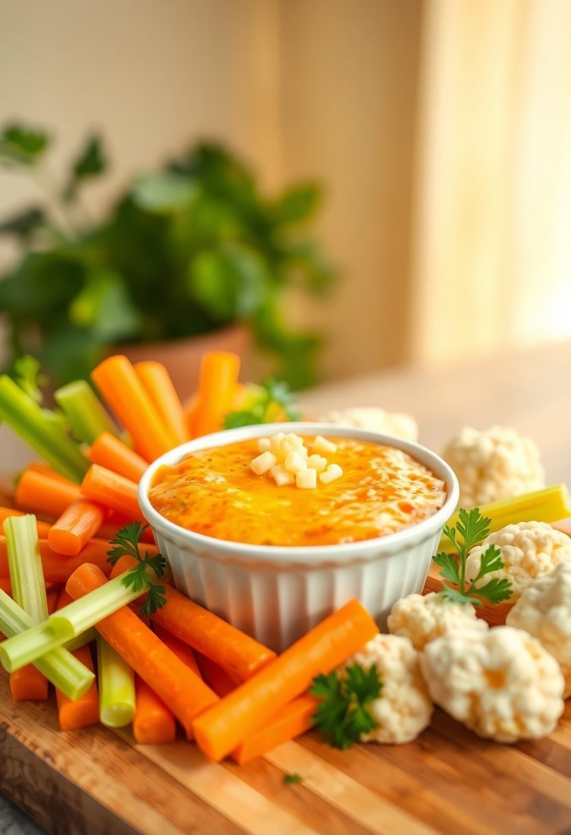 cheesy dip for vegetables