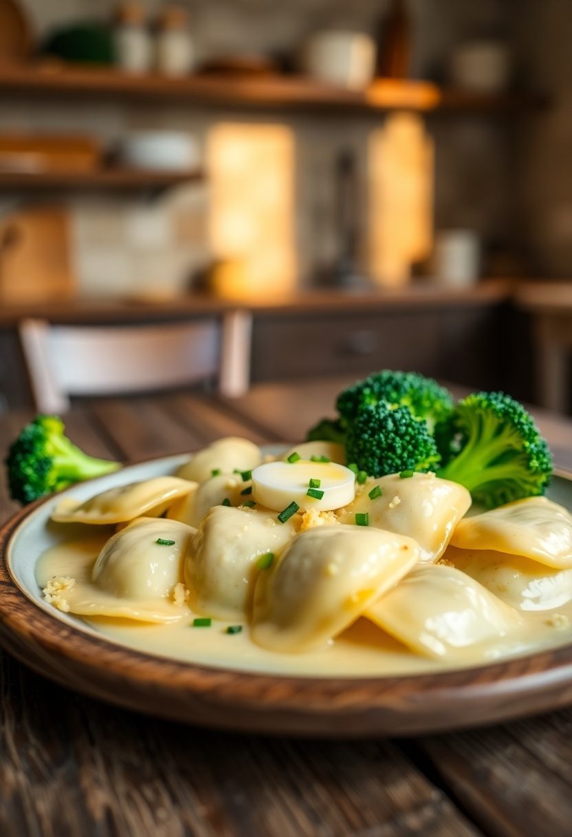 cheesy pasta cream sauce