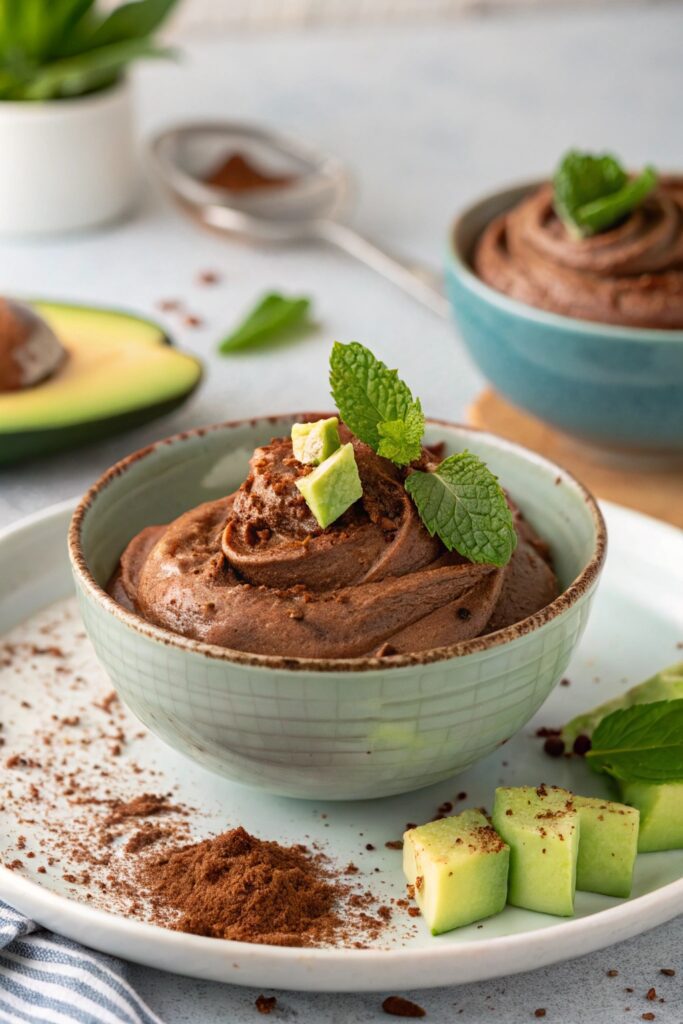 rich dessert made healthy