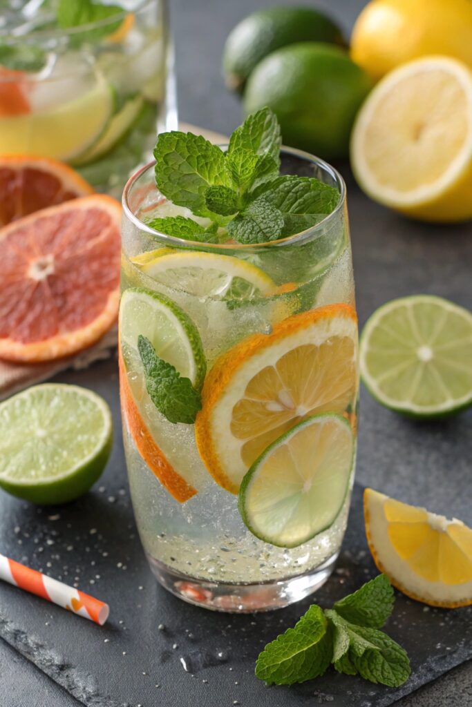 refreshing citrus drink option