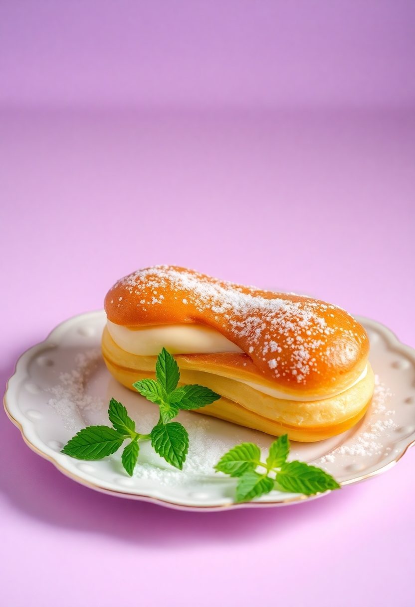 cream filled pastry treats