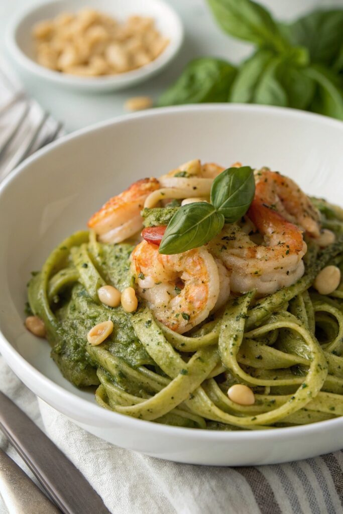 pasta with shrimp sauce