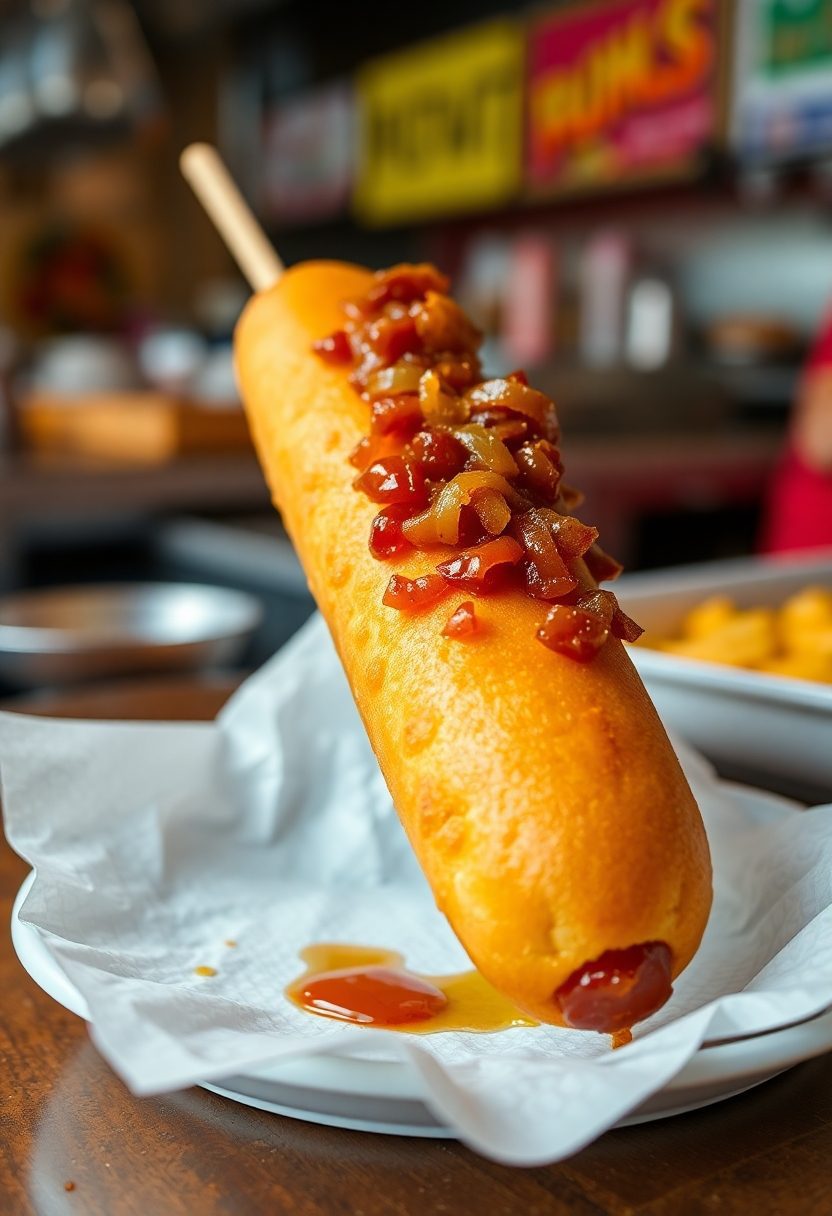 crunchy corn dog delight