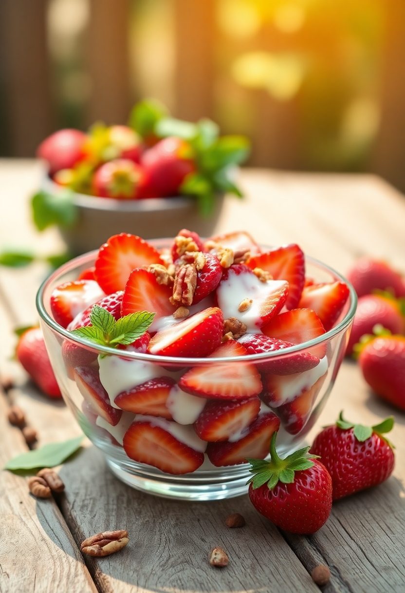 delicious fresh fruit salad