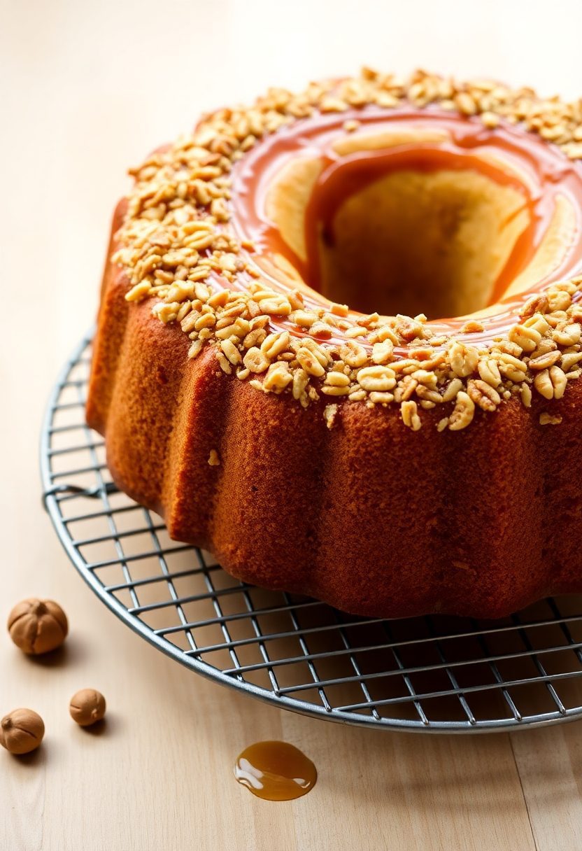 delicious hazelnut pound cake