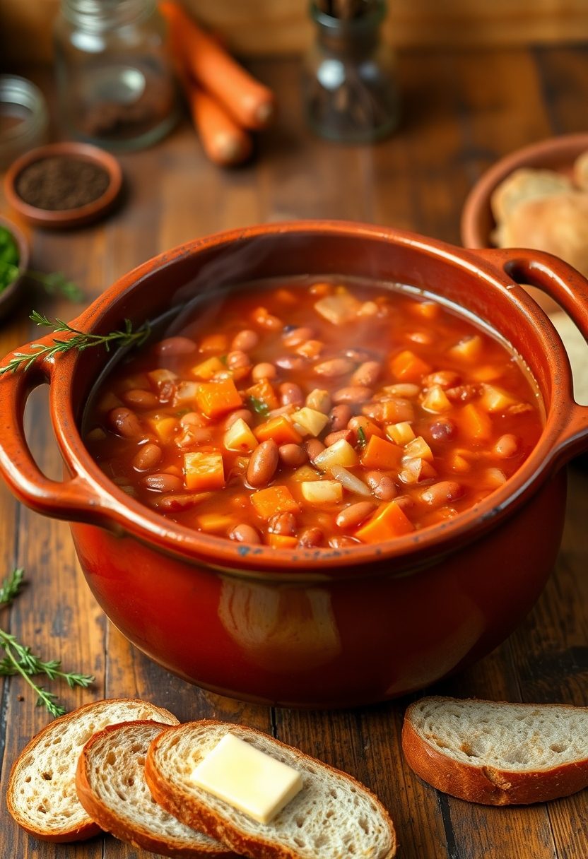 delicious hearty bean stew