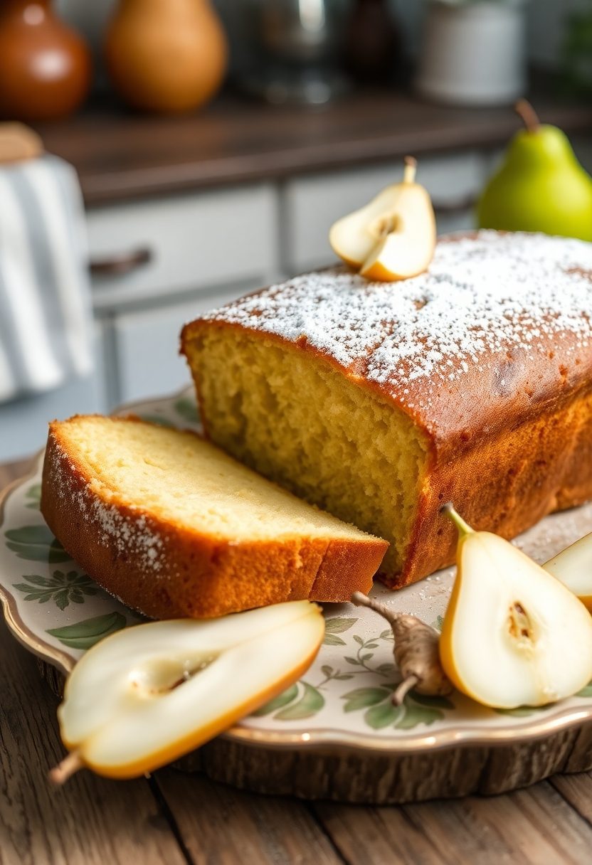delicious sweet ginger cake