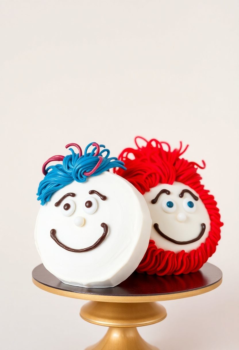 dr seuss character cakes