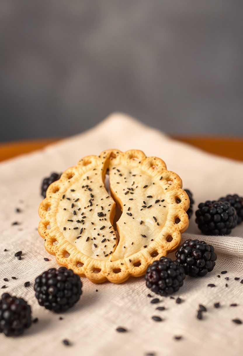 flavorful seed based crackers