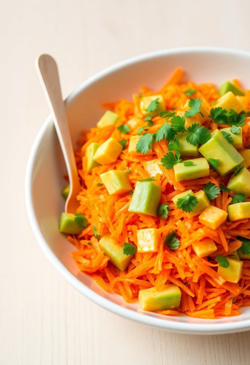 fresh healthy green salad