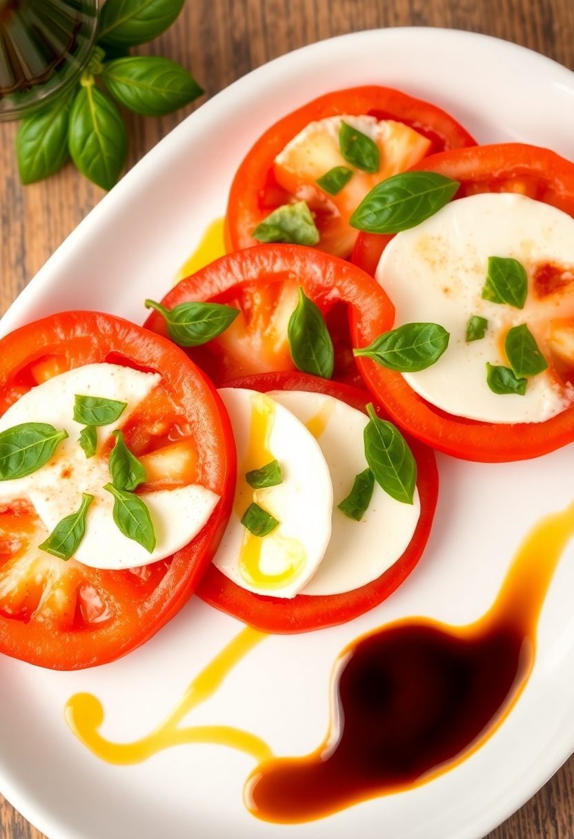 fresh mozzarella italian salad