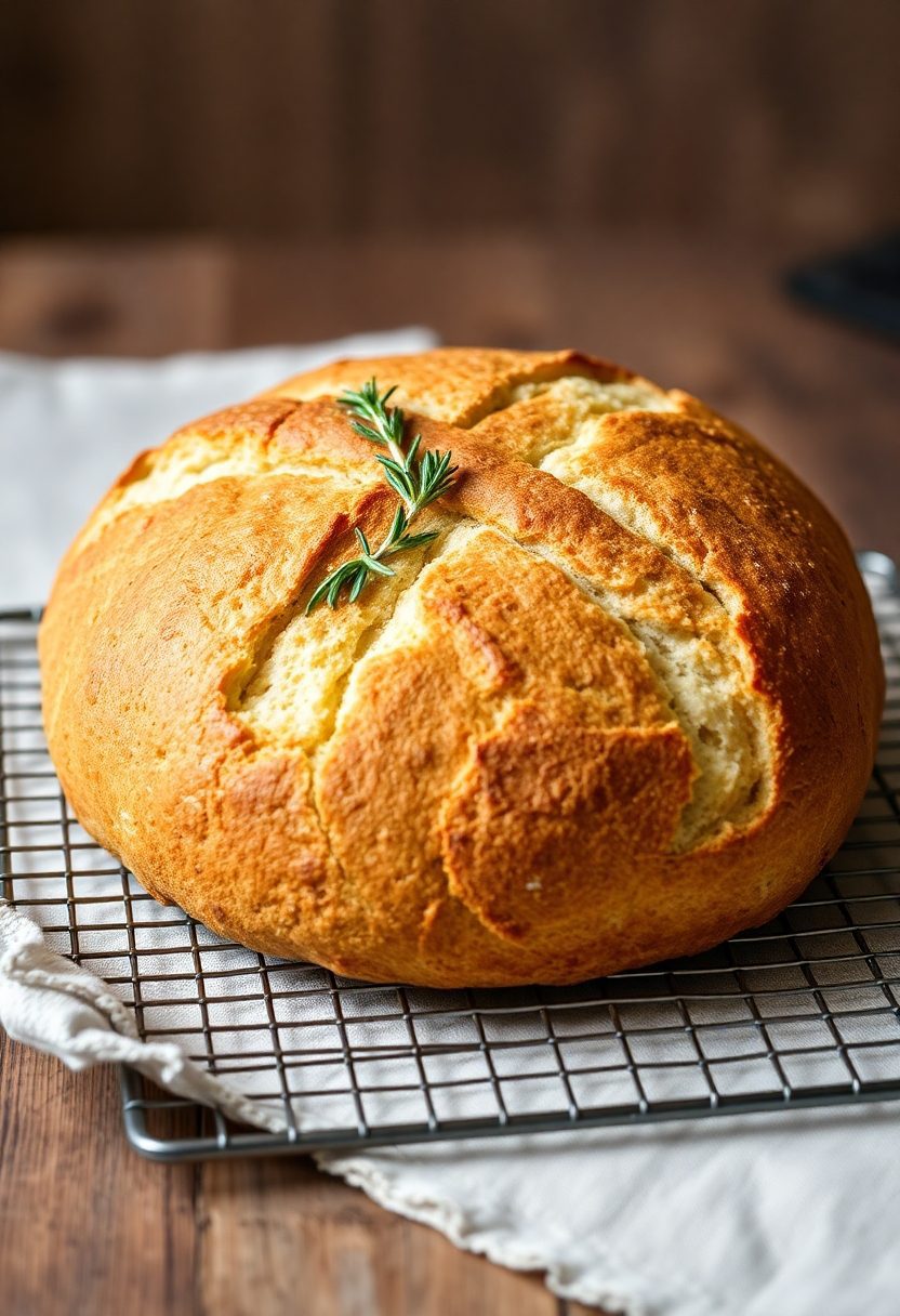 fresh rosemary irish bread