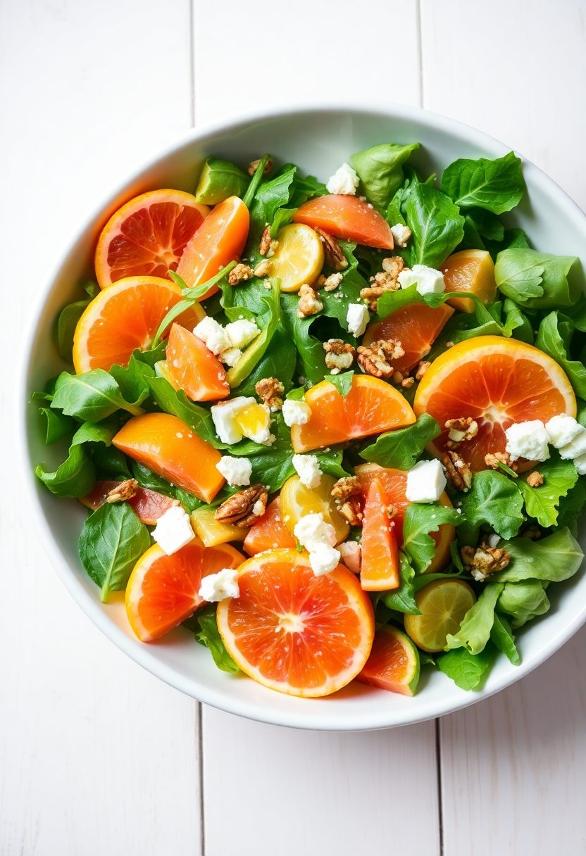 fresh spring salad delight