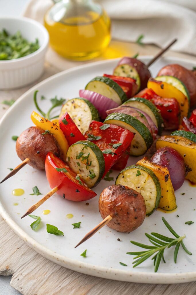 Grilled Vegetable Skewers