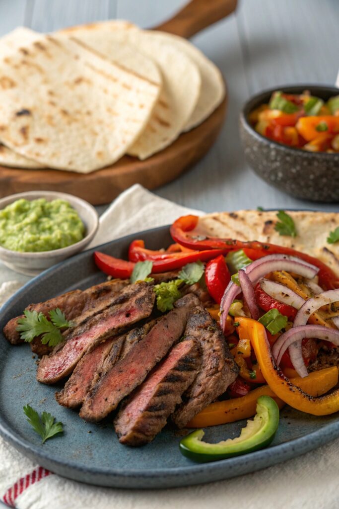 spicy mexican steak dish