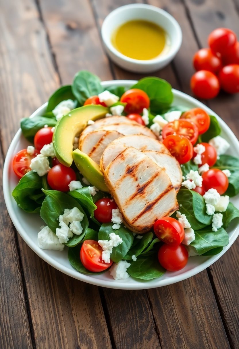 healthy chicken salad option