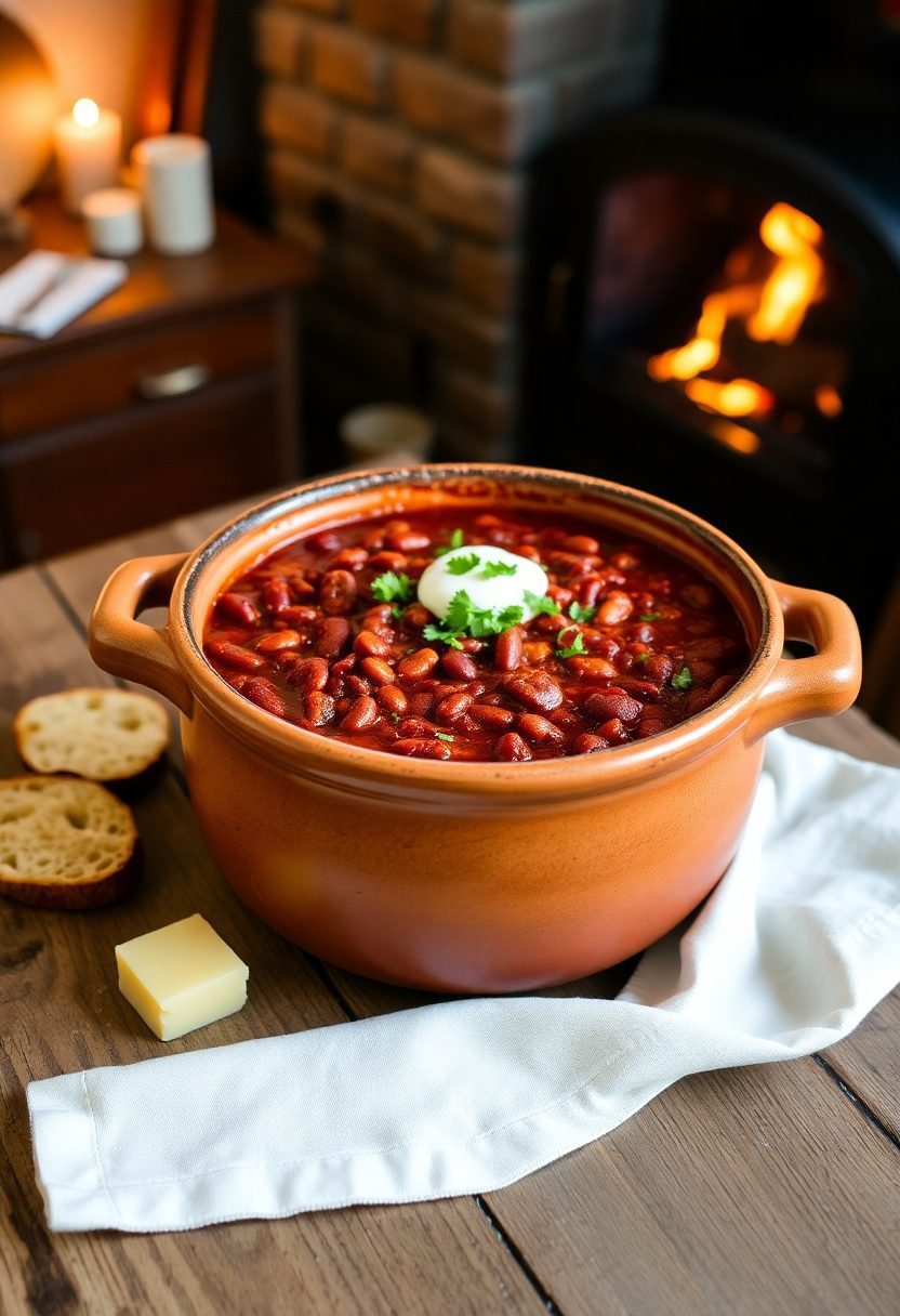 hearty kidney bean chili
