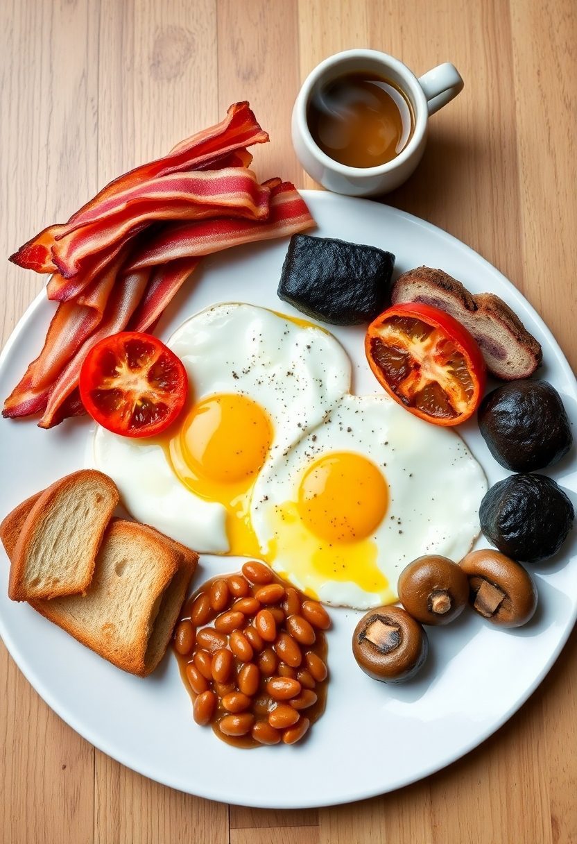 hearty morning irish meal