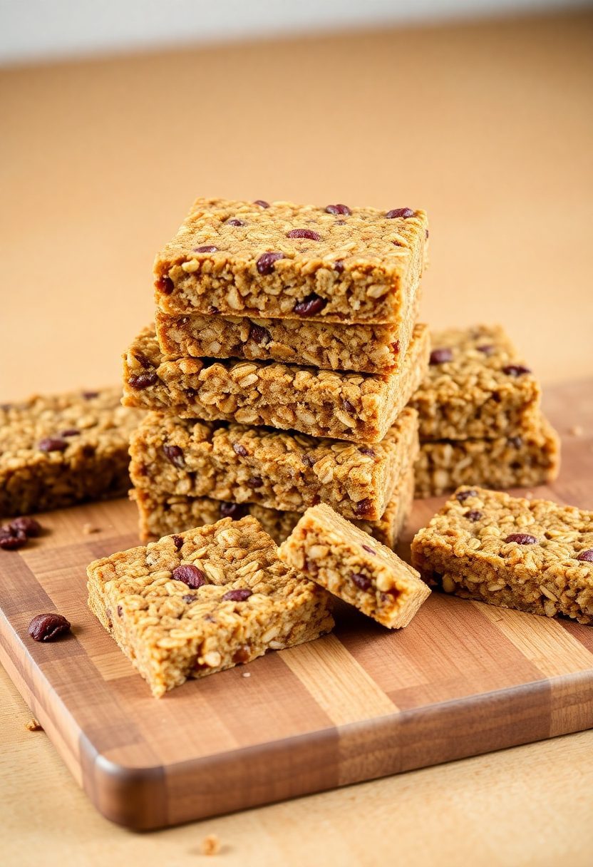 homemade energy snack bars