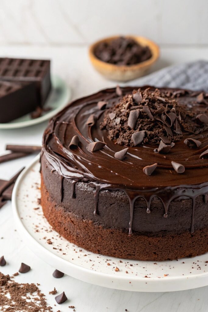 richly flavored dark chocolate