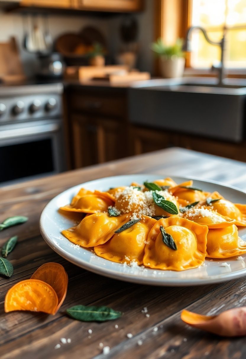 italian autumn food dish