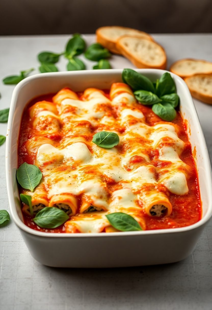 italian pasta tube dish