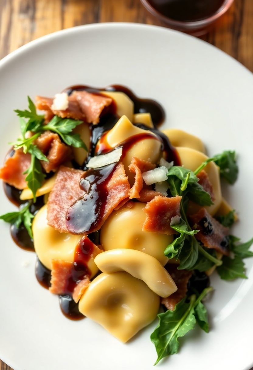 italian styled pasta dish