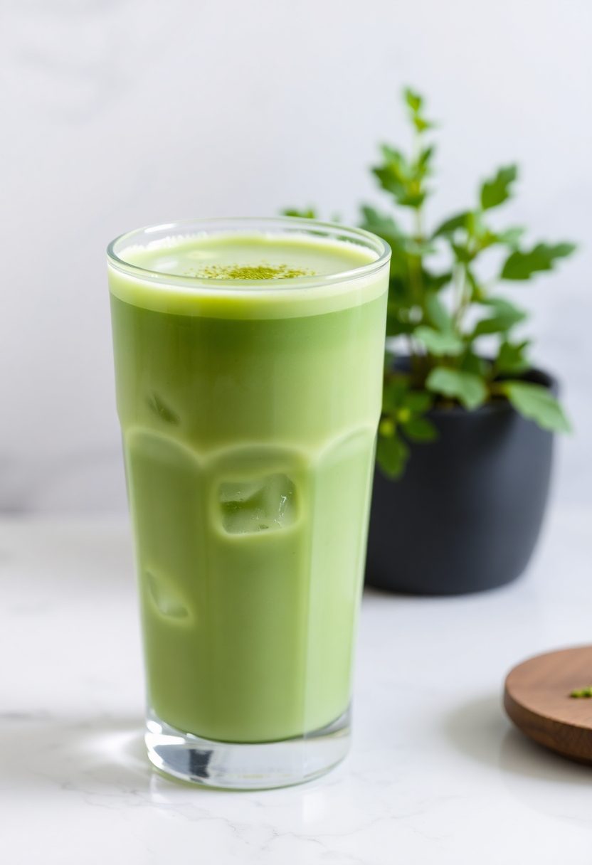 japanese green tea drink