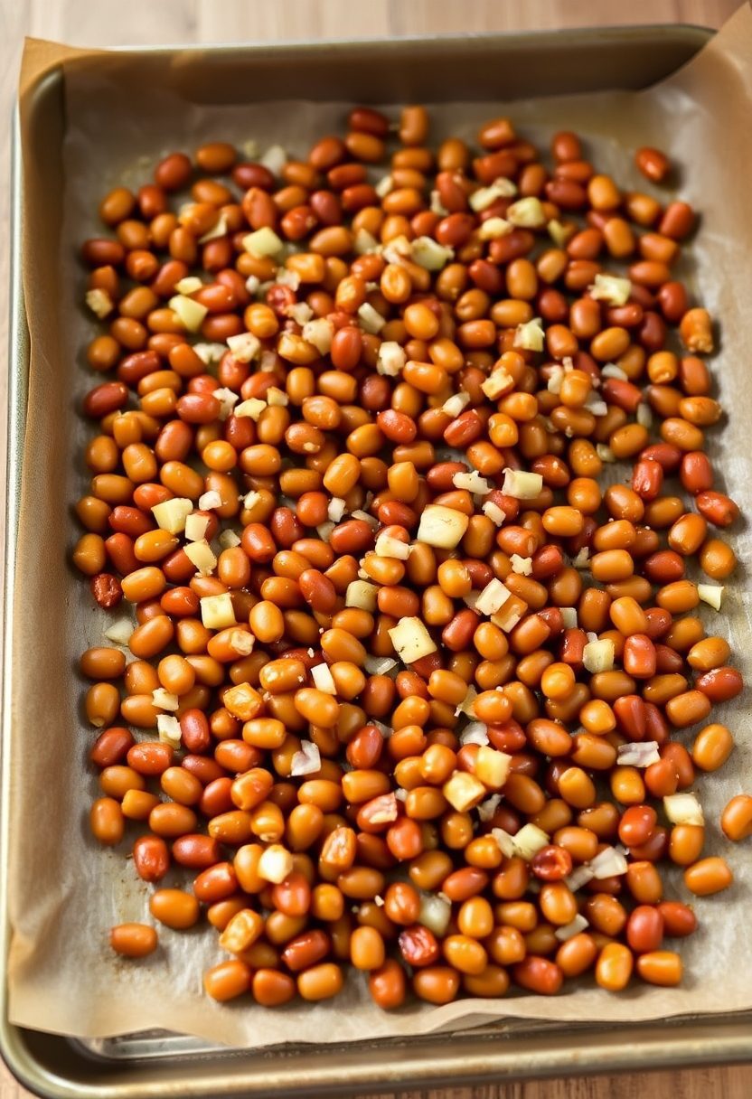 kidney bean roasting ideas