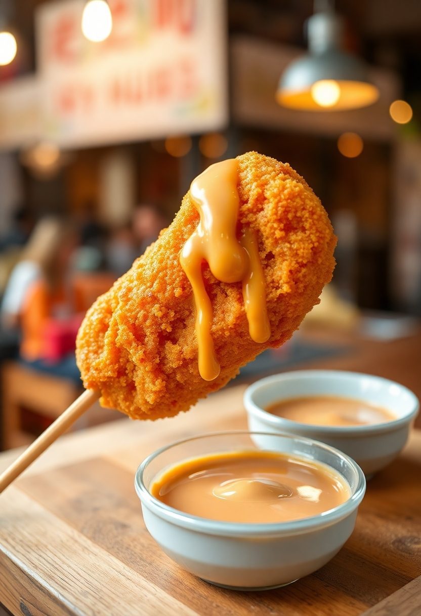 korean style fried dog