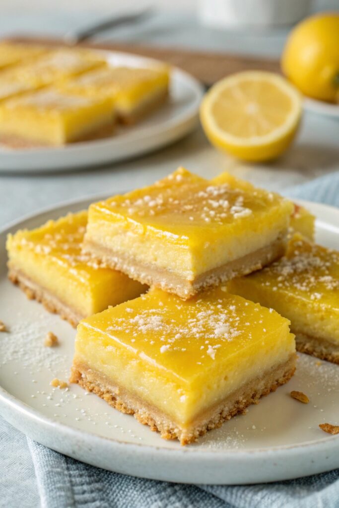 tangy sweet lemon dessert