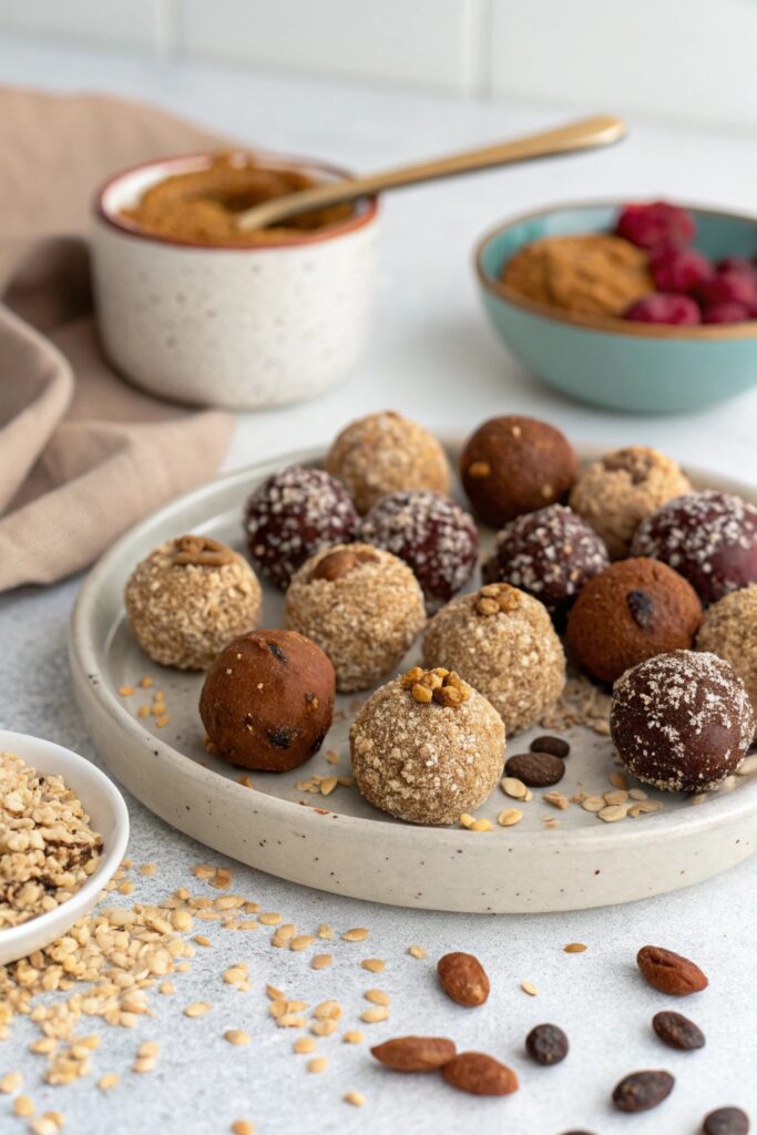 healthy snack energy bites
