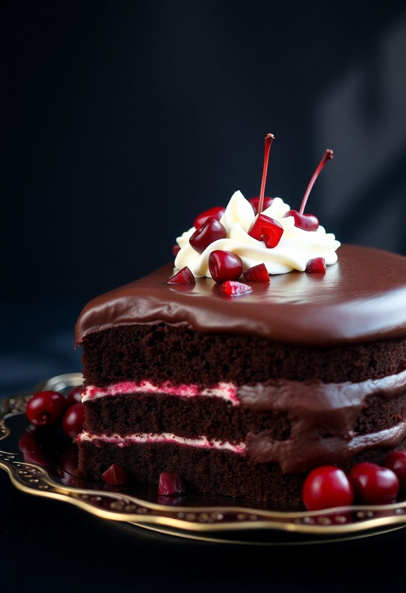 rich chocolate black forest
