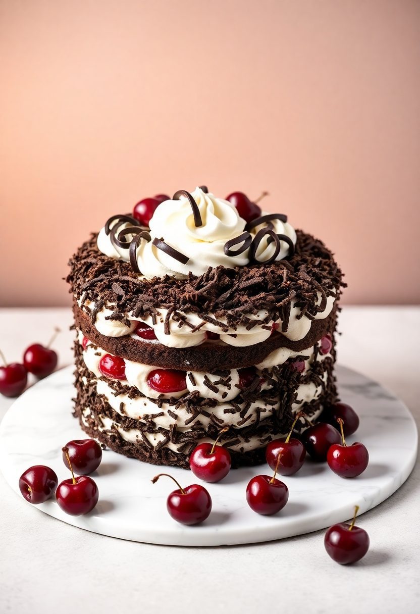 rich chocolate dessert cake