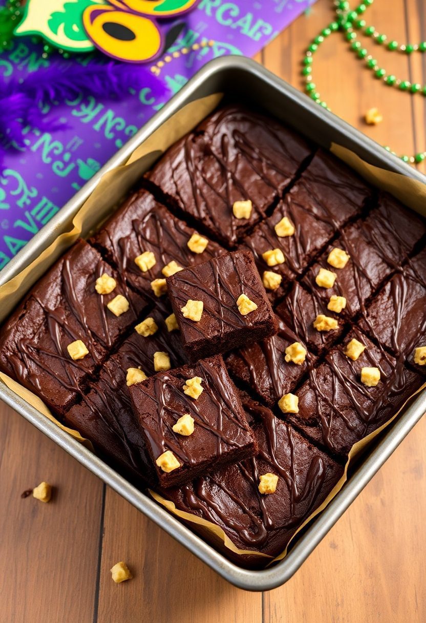 rich chocolate fudge brownies