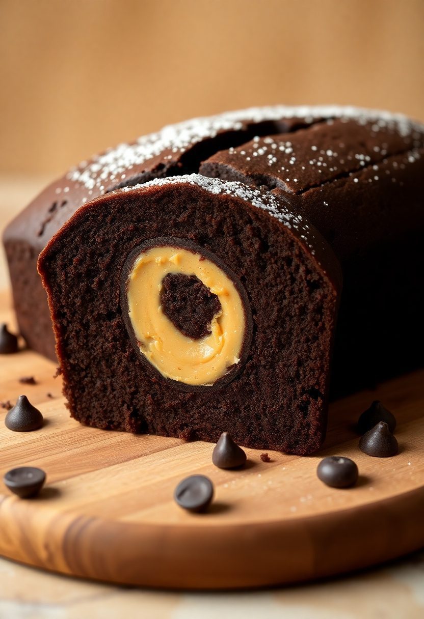 rich dessert with nuts