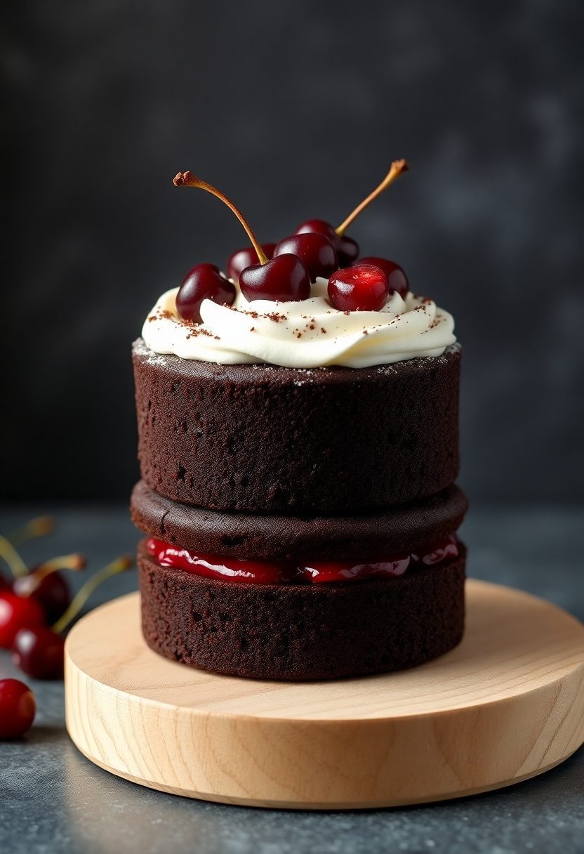 rich german chocolate dessert