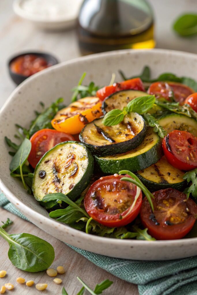 fresh summer vegetable salad