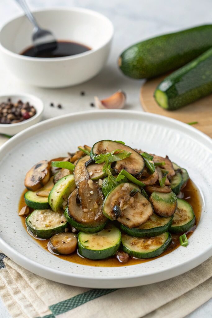 asian inspired vegetable dish