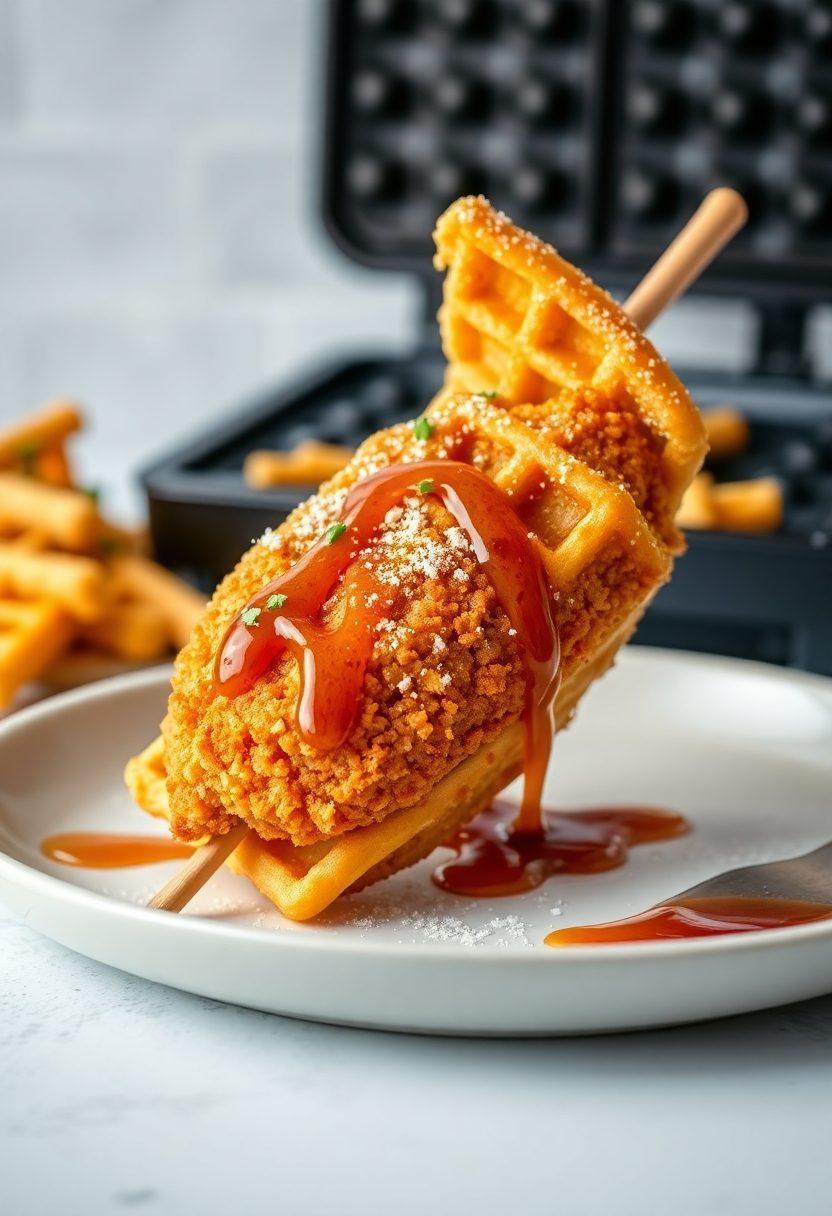savory chicken fried treat