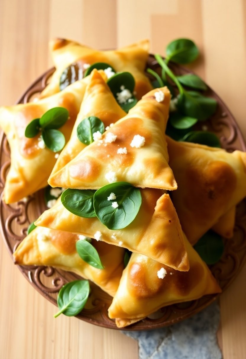 savory greek pastry bites