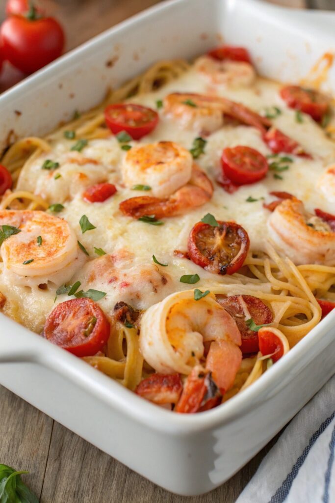 seafood italian baked dish