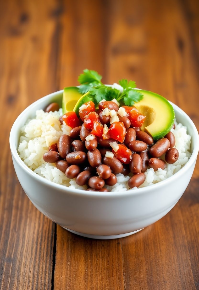 simple latin inspired meal