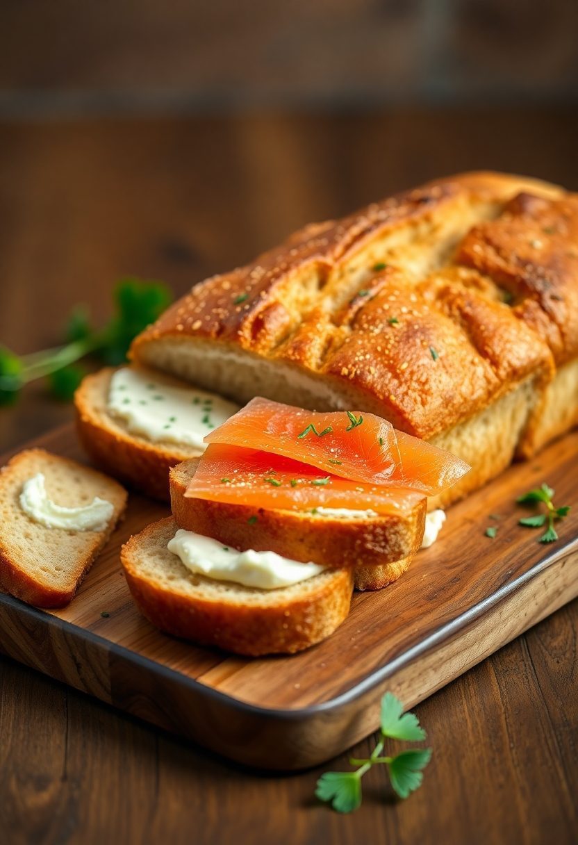 smoked salmon irish bread