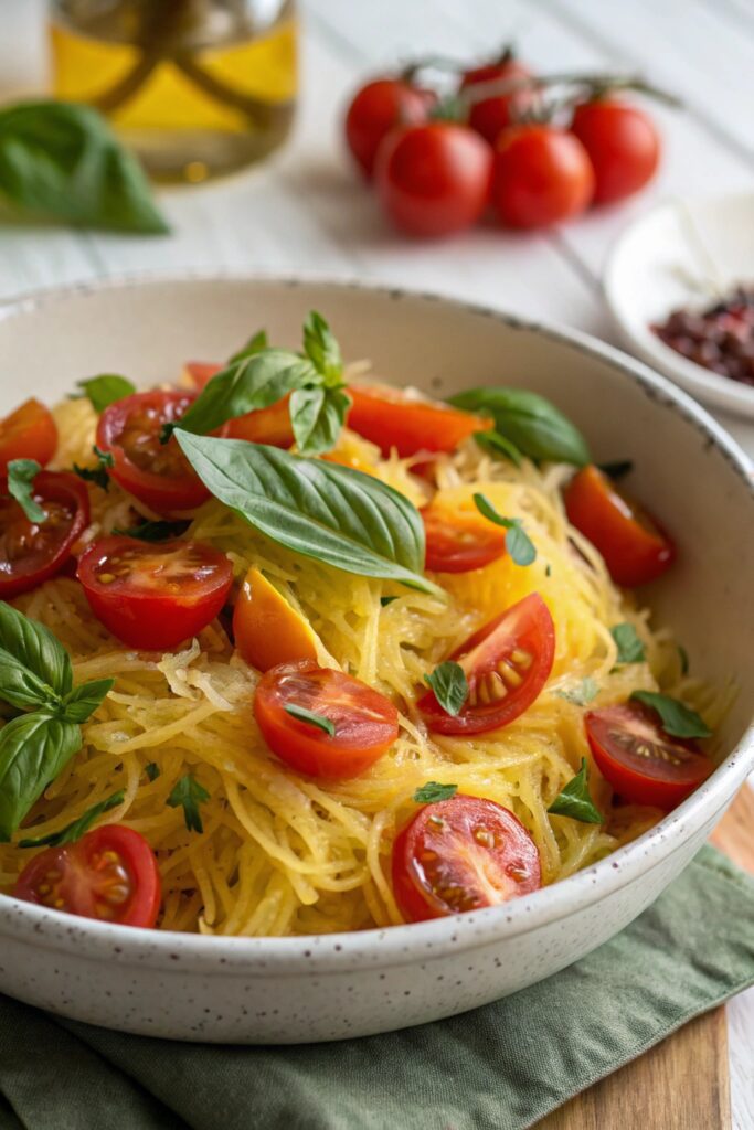 squash with italian sauce
